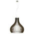 TAKLAMPA - brun, Natur, metall/glas (60/200cm) - NOVEL