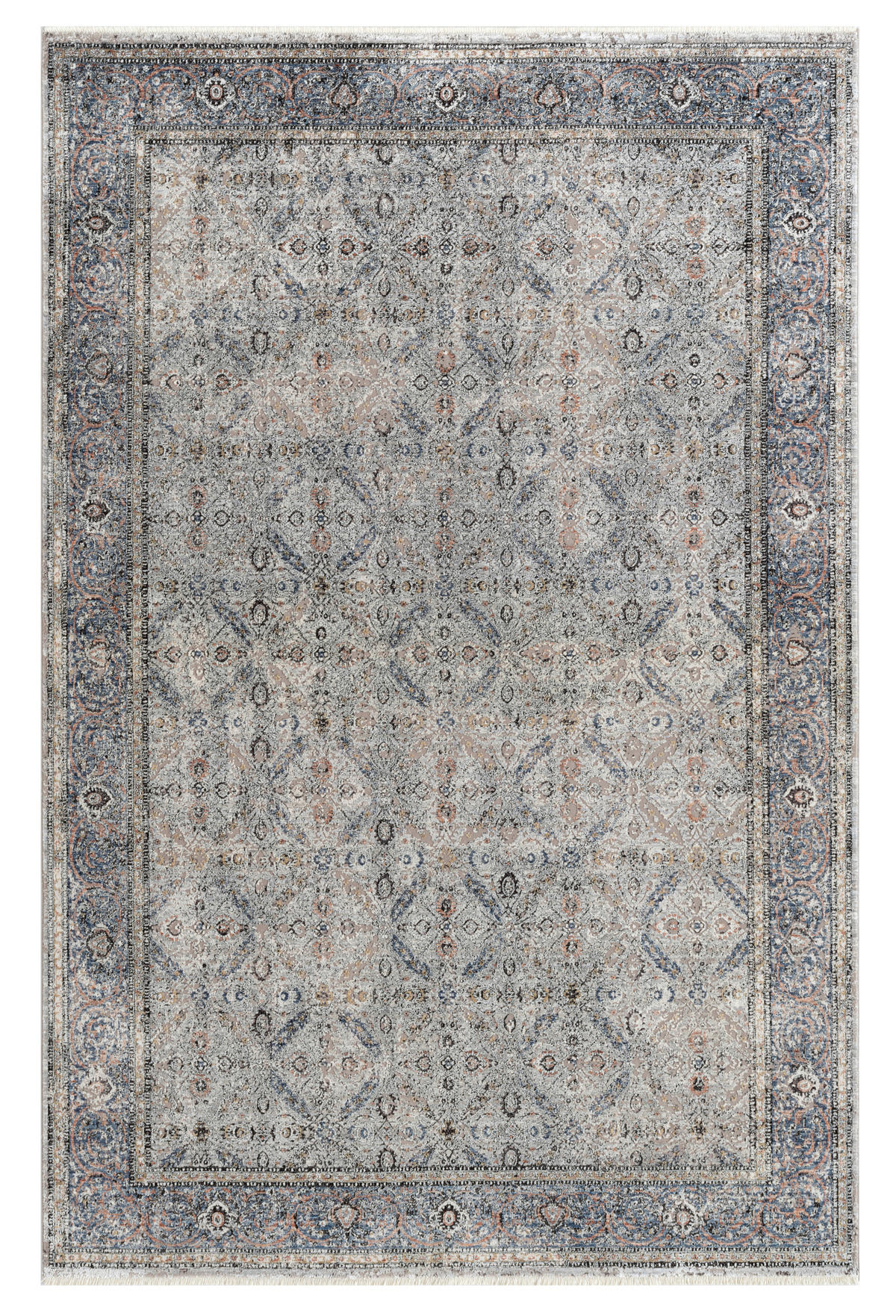 WEBTEPPICH 80/150 cm Blau  - Blau, Design, Textil (80/150cm) - Novel