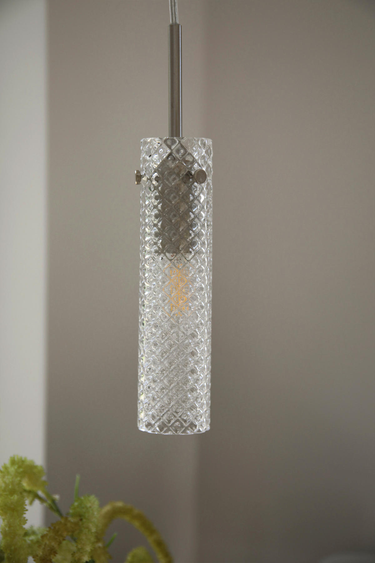 PENDELLEUCHTE VIBIA 5/27,5/5 cm  - Transparent/Nickelfarben, Trend, Metall (5/27,5/5cm) - Markslöjd