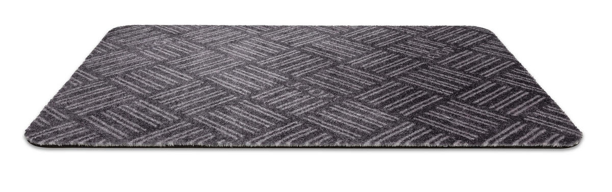 FUSSMATTE - Anthrazit, Design, Kunststoff (50/70cm) - Joop!