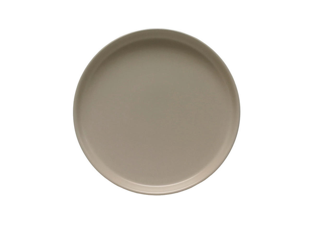 SPEISETELLER Taupe 27 cm Salerno  - Taupe, Trend, Keramik (27cm) - Novel
