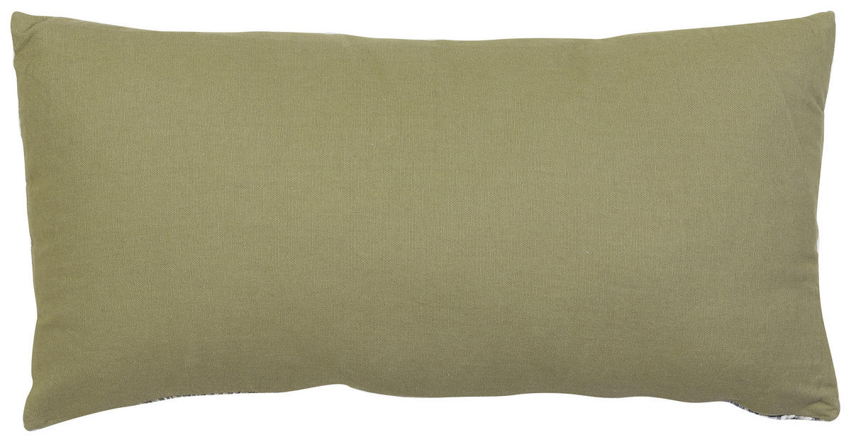 ZIERKISSEN 60/30 cm  - Goldfarben/Weiß, Trend, Textil (60/30cm) - Light & Living