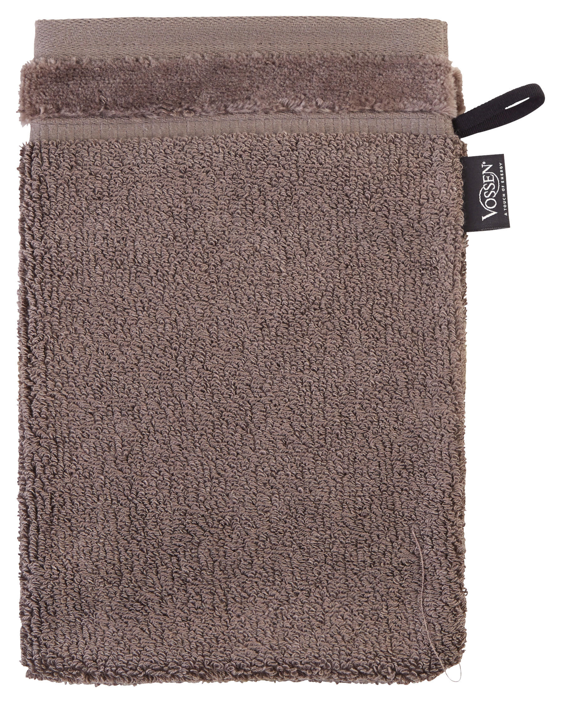 WASCHLAPPEN Pure Braun  - Braun, Basics, Textil (22/16cm) - Vossen