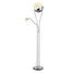 LED-STEHLEUCHTE - Chromfarben, Design, Kunststoff/Metall (180/30/52cm) LED-STEHLEUCHTE - Chromfarben, Design, Kunststoff/Metall (180/30/52cm)