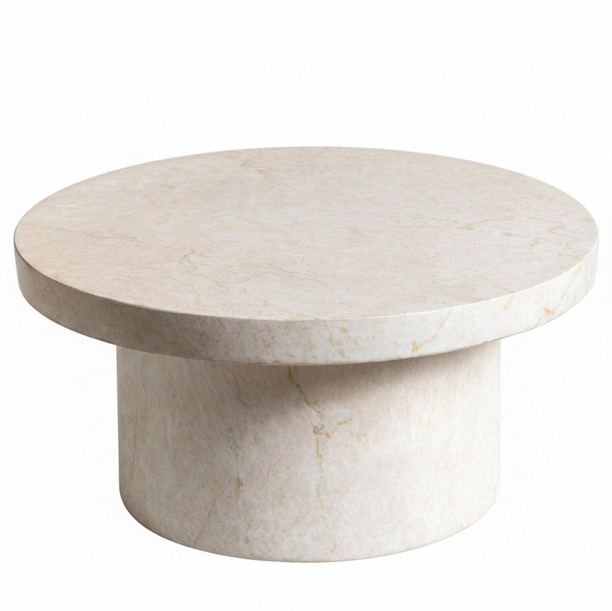 COUCHTISCH in Stein 60/60/30 cm  - Kaschmir, Design, Stein (60/60/30cm) - MID.YOU