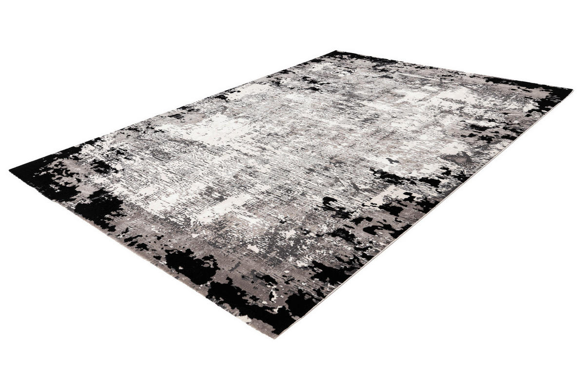 COVOR ȚESUT My Opal  - alb/negru, Design, textil (160/230cm)