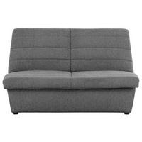 2-SITZER-SOFA Webstoff Graubraun  - Graubraun/Schwarz, Design, Kunststoff/Textil (145/92/103cm) - LOOKS by W.Joop