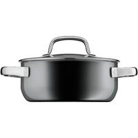 LONEC  Fusiontec  2,4 l  kovina   - temno siva/antracit, Basics, kovina/steklo (20/18cm) - WMF