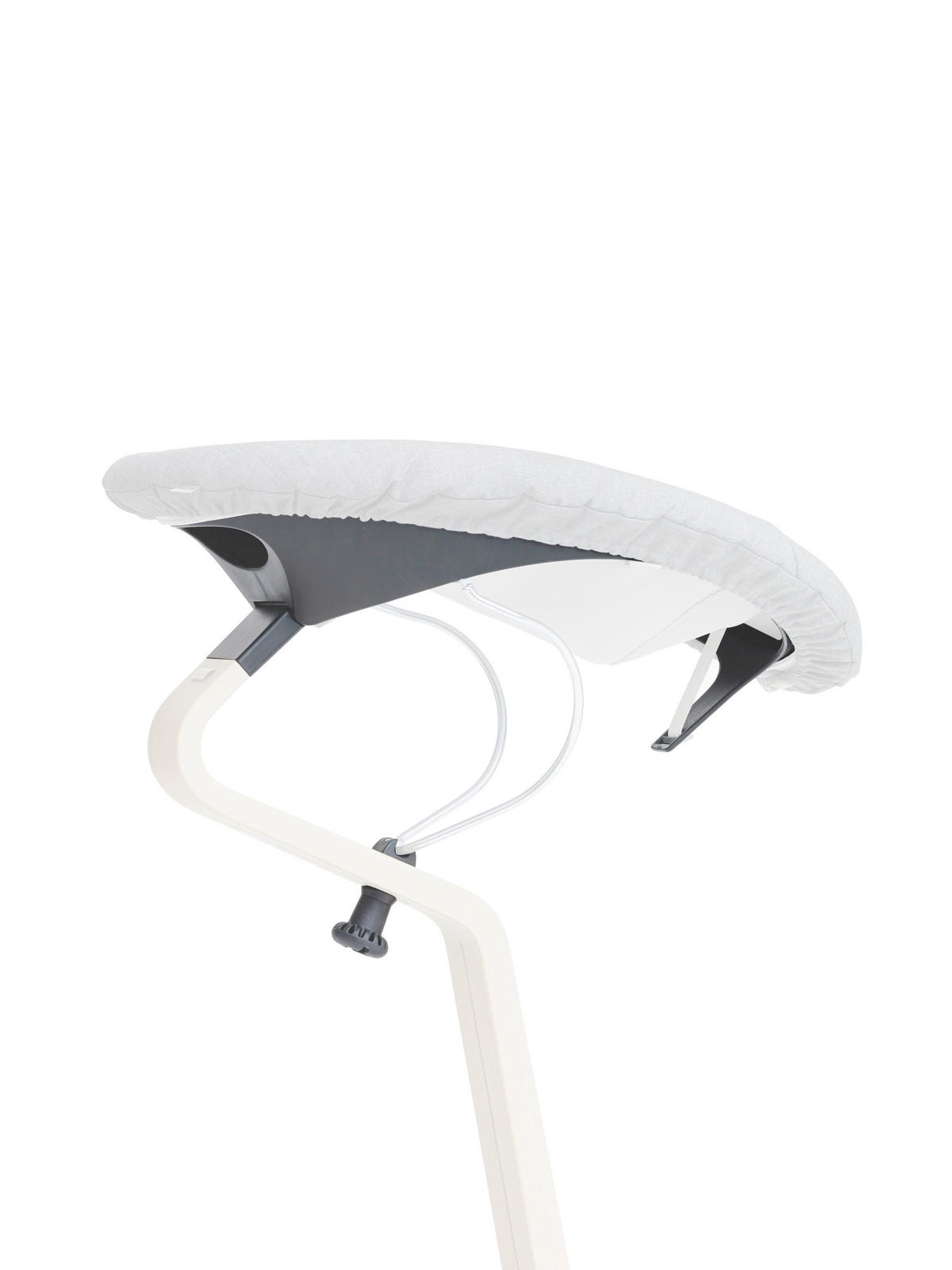 HOCHSTUHLLIEGE Nomi  - Pink/Rosa, Trend, Kunststoff/Textil (71/20/38,5cm) - Stokke