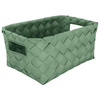 COȘULEȚ PENTRU DEPOZITARE    28/18,5/12 cm  - verde deschis, Basics, plastic (28/18,5/12cm) - Kleine Wolke
