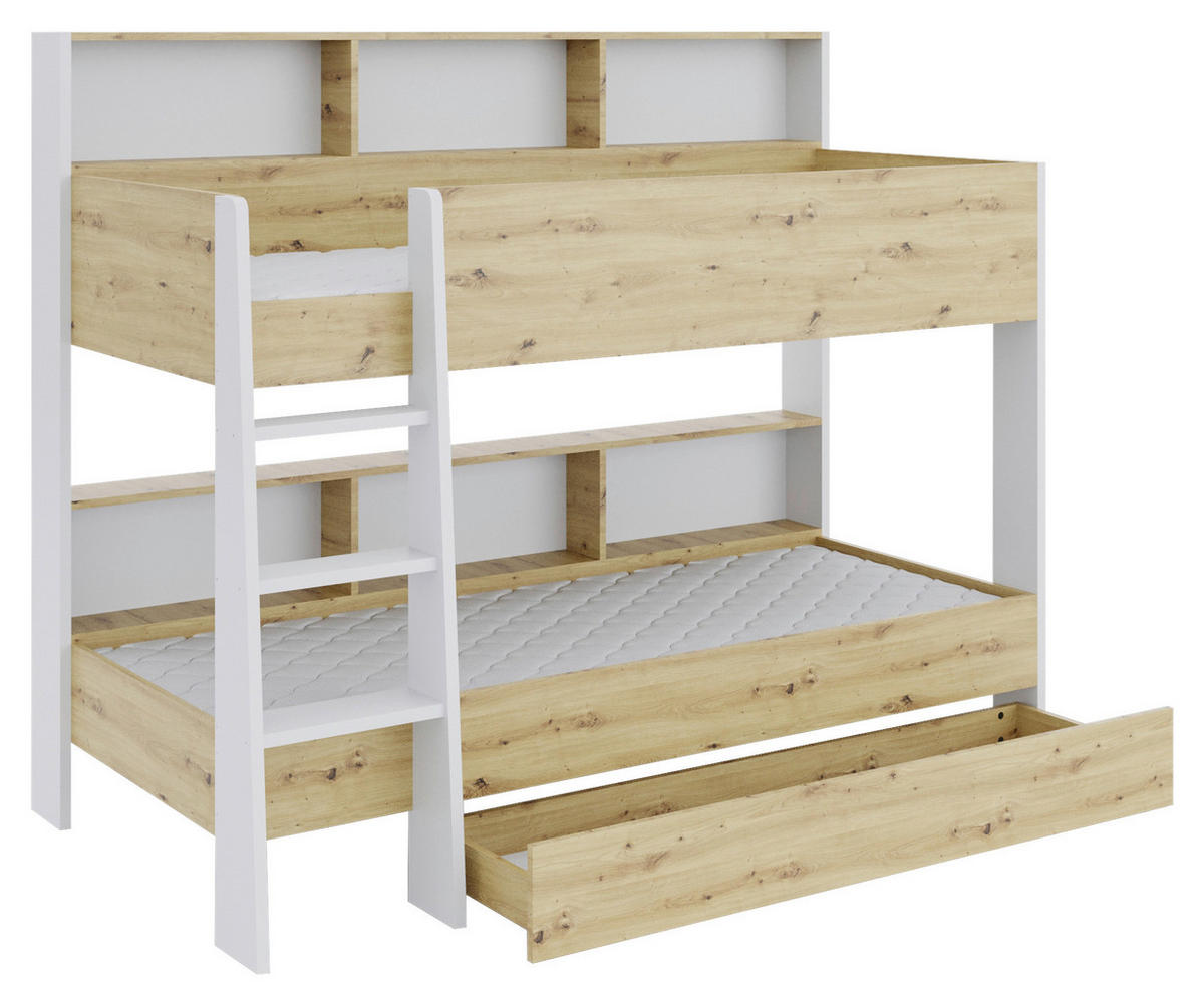 BETTKASTEN 165/14/62 cm Eiche Artisan  - Eiche Artisan, KONVENTIONELL, Holzwerkstoff (165/14/62cm) - MID.YOU