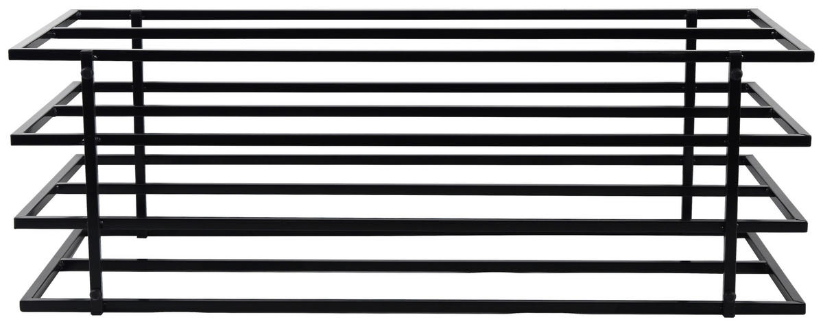 CIPŐSPOLC 92,5/43/31 cm  - fekete, Basics, fém (92,5/43/31cm) - Landscape