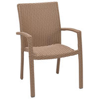 STAPELSESSEL in Metall, Kunststoff Sahara  - Sahara, Design, Kunststoff/Metall (60/89,5/60,4cm) - Ambia Garden