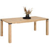 ESSTISCH in Holz, Metall 190(290)/100/75 cm  - Eichefarben/Anthrazit, Design, Holz/Metall (190(290)/100/75cm) - Venjakob