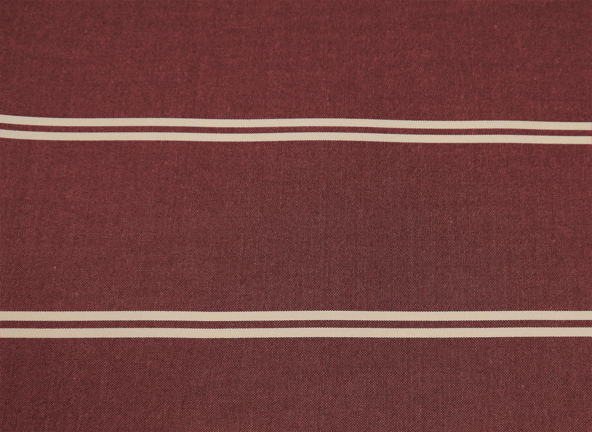 KLEMMMARKISE - Bordeaux/Creme, Basics, Textil/Metall (200/225-275/150cm) - Boxxx