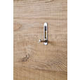 GARDEROBE 3-teilig  in 135/190/39 cm  - Eichefarben/Anthrazit, Design, Holzwerkstoff (135/190/39cm) - Carryhome