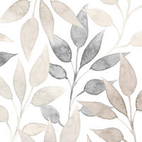 SERVIETTE  33/33 cm  12 Stück  - Weiß/Grau, Basics, Papier (33/33cm) - PPD