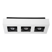 LED-DECKENLEUCHTE 5 W    36/14/8.8 cm  - Weiss, Basics (36/14/8.8cm) - Lucide