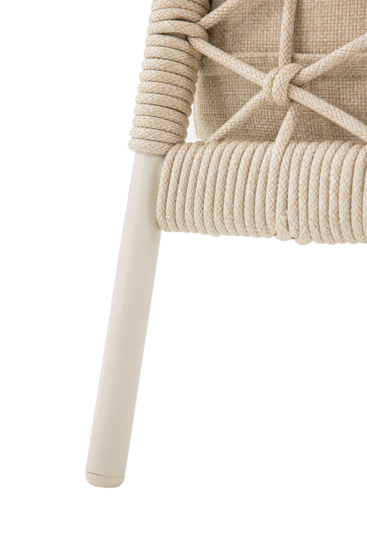 GARTENSET Metall, Textil, Stein  - Elfenbein/Beige, Design, Textil/Stein - Dieter Knoll