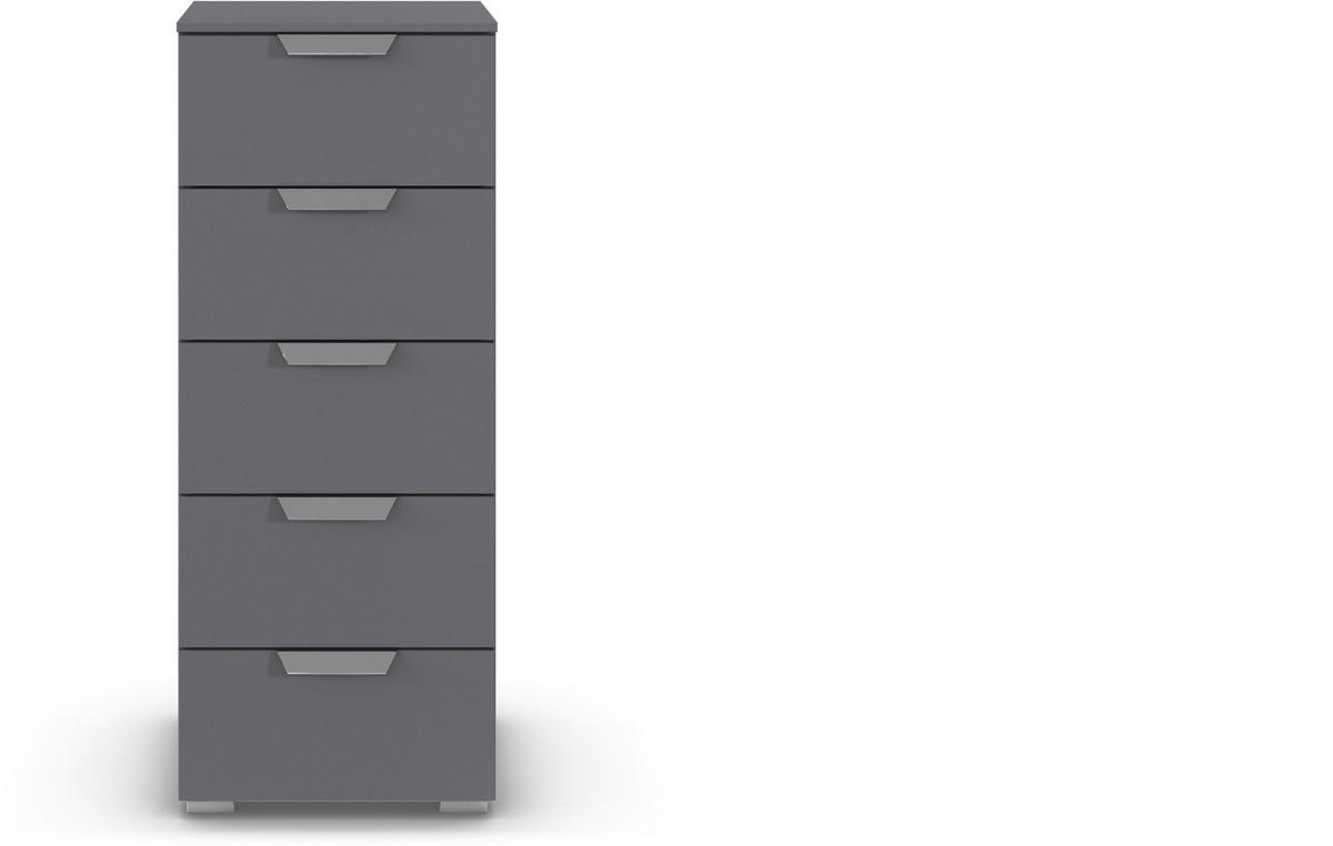KOMMODE  in 40/100/35 cm  - Chromfarben/Dunkelgrau, Design, Holzwerkstoff/Metall (40/100/35cm) - Carryhome