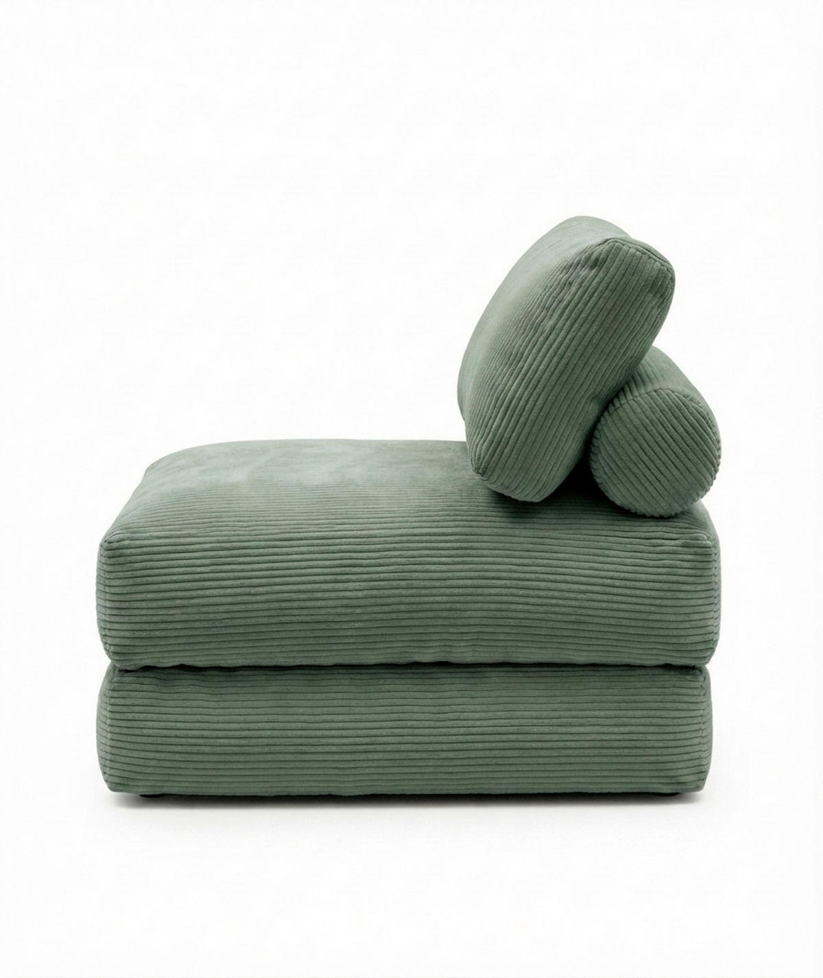 SCHLAFSESSEL Cord Mintgrün Rückenkissen  - Mintgrün, KONVENTIONELL, Textil (85/80/85cm) - Xora