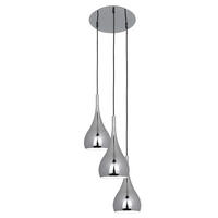 HÄNGELEUCHTE 30/120 cm   - Chromfarben, Trend, Metall (30/120cm) - Näve