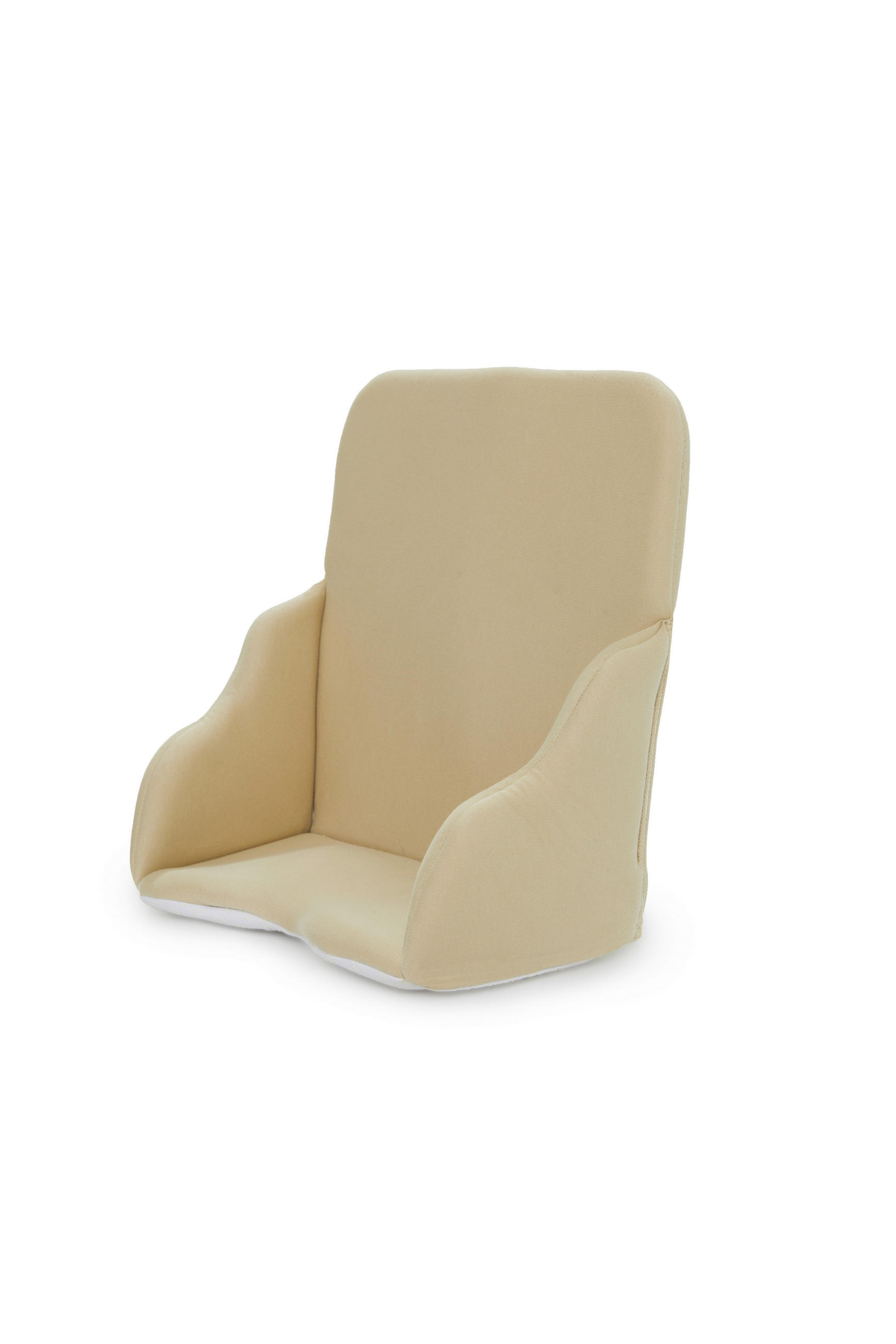 BLAZINA ZA STOL ZA HRANJENJE - bež, Basics, tekstil (31/28/2cm) - Jimmylee