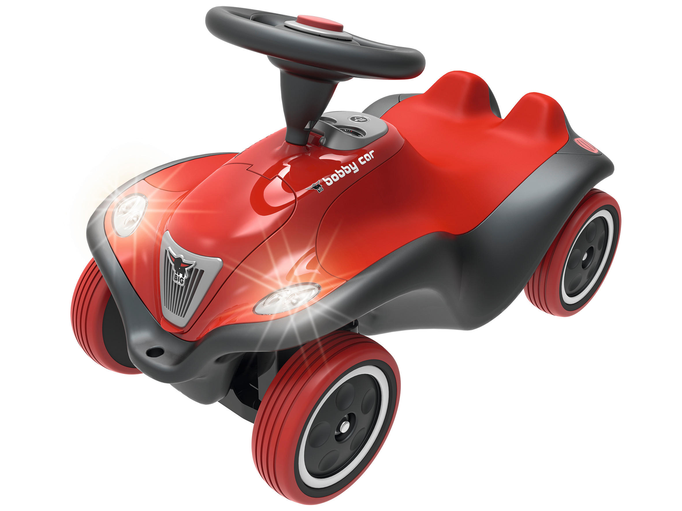 Big Bobby Car Next Big Bobby Car Next - Anthrazit/Rot, Basics, Kunststoff (28/59/31cm) - BIG