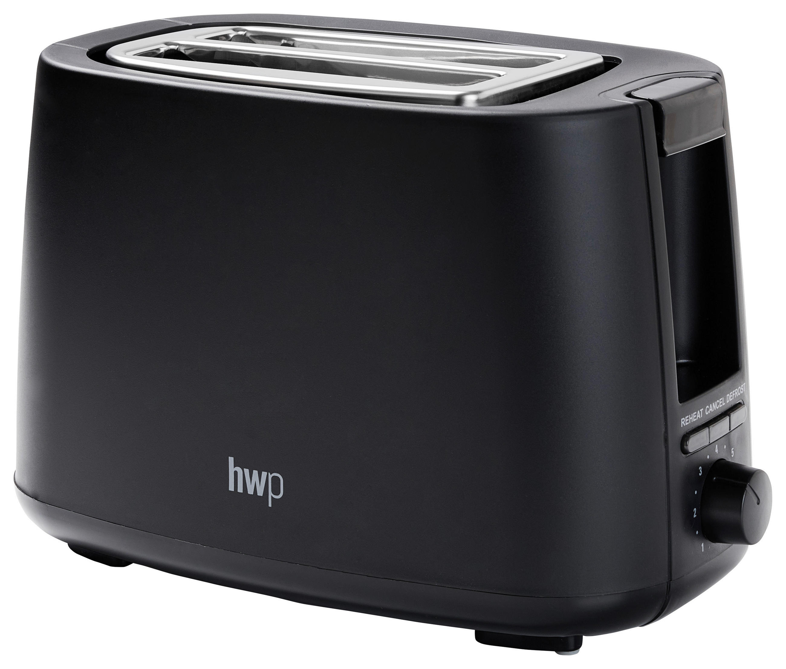 TOASTER  - Schwarz, Basics, Kunststoff/Metall (26,5/15,2/17,2cm) - Homeware Profession.