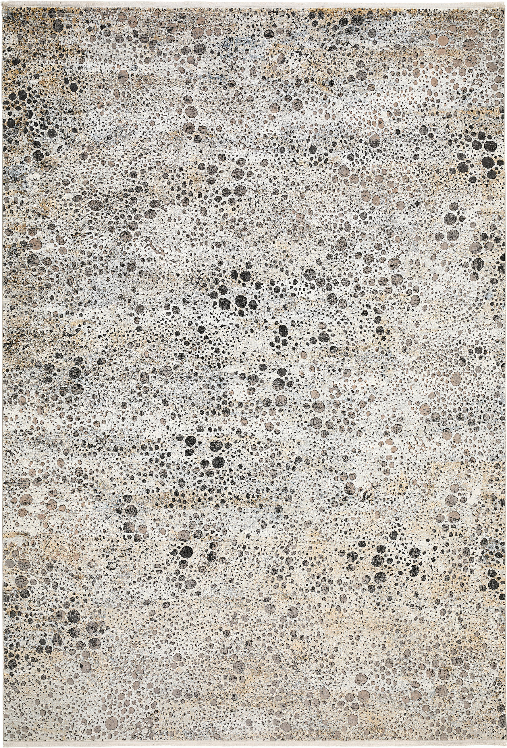 Dieter Knoll Webteppich Grau 200x250 cm