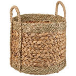 KAMINKORB  34/28 cm  Naturmaterialien  - Naturfarben, Basics, Naturmaterialien (34/28cm) - Landscape