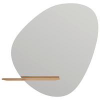 SPIEGEL 82/81/18 cm    in organisch  - Design, Glas/Holz (82/81/18cm) - Johann Jakob