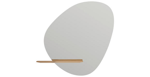 WANDSPIEGEL 82/81/18 cm  - Design, Glas/Holz (82/81/18cm) - Johann Jakob