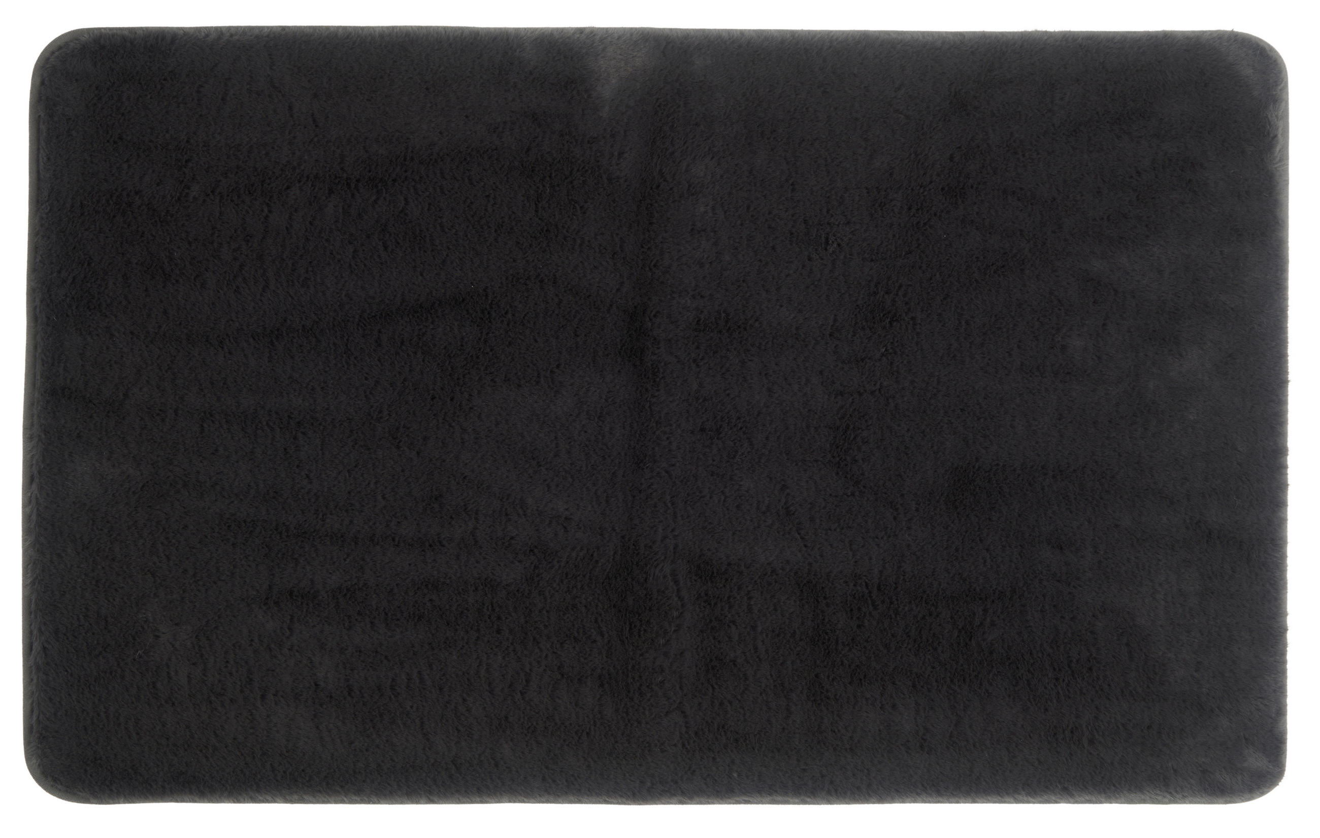 BADEMATTE Grau 60/100 cm  - Grau, Basics, Kunststoff/Textil (60/100cm) - Esposa