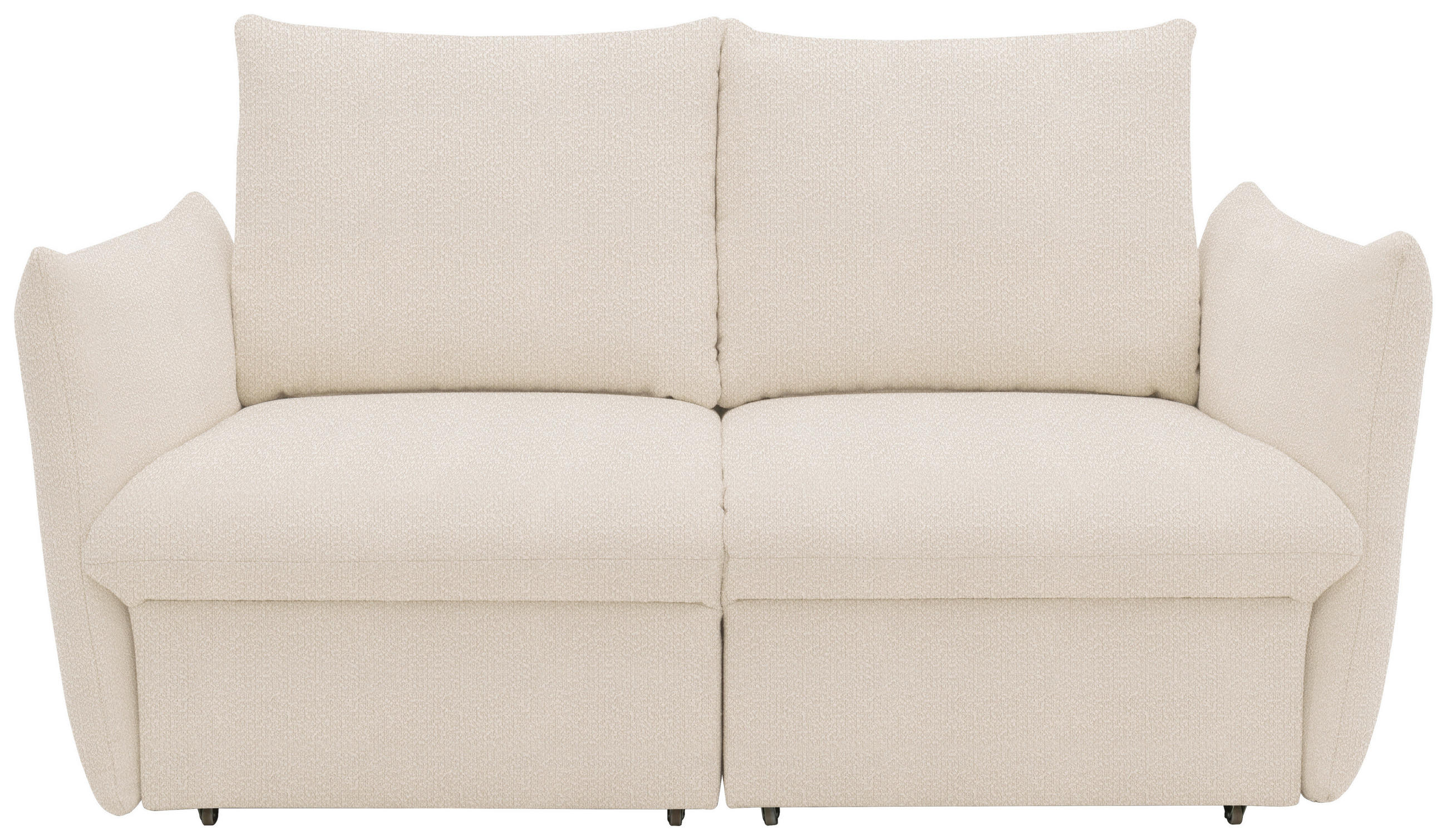 2-SITZER-SOFA in Mikrofaser Creme - Creme, Design, Textil (180/100/97cm) - LOOKS by W.Joop
