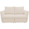 2-SITZER-SOFA in Mikrofaser Creme  - Creme, Design, Textil (180/100/97cm) - LOOKS by W.Joop