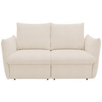 2-SITZER-SOFA in Mikrofaser Creme  - Creme, Design, Textil (180/100/97cm) - LOOKS by W.Joop