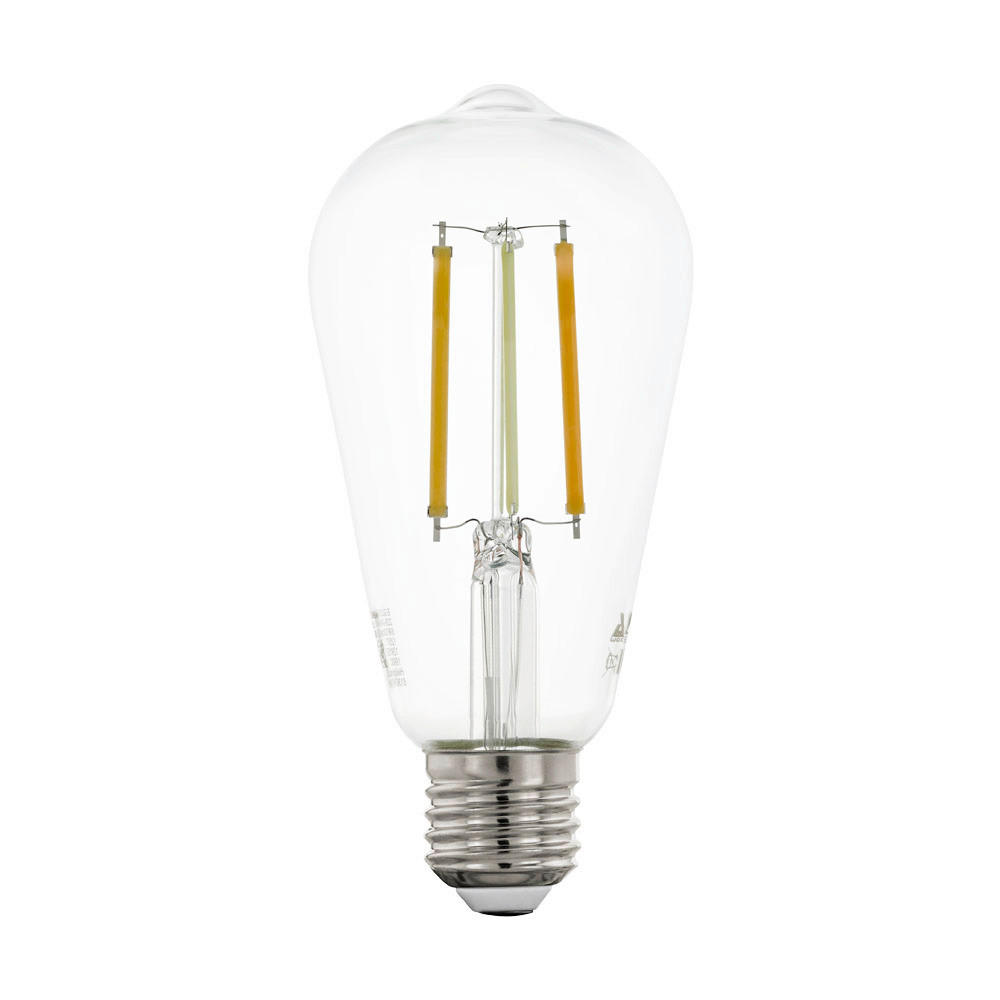 LED-LEUCHTMITTEL E27 6 W 806 lm  - Klar, Basics, Glas (14.2cm) - Eglo