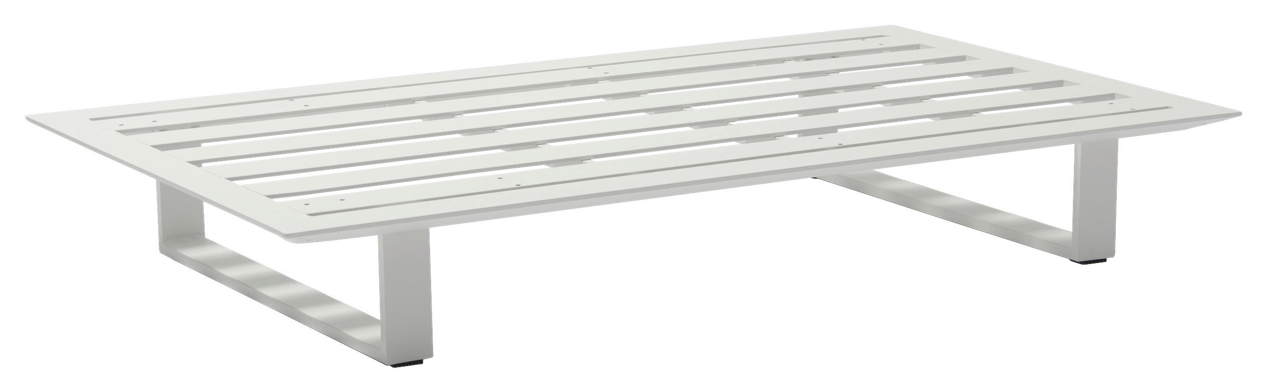 SITZBANK 178/101/25 cm  in Weiß  - Weiß, LIFESTYLE, Metall (178/101/25cm) - Amatio