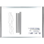 MONTAGEPAKET   - Schwarz, KONVENTIONELL, Kunststoff/Metall (270/242cm) - Hom`in