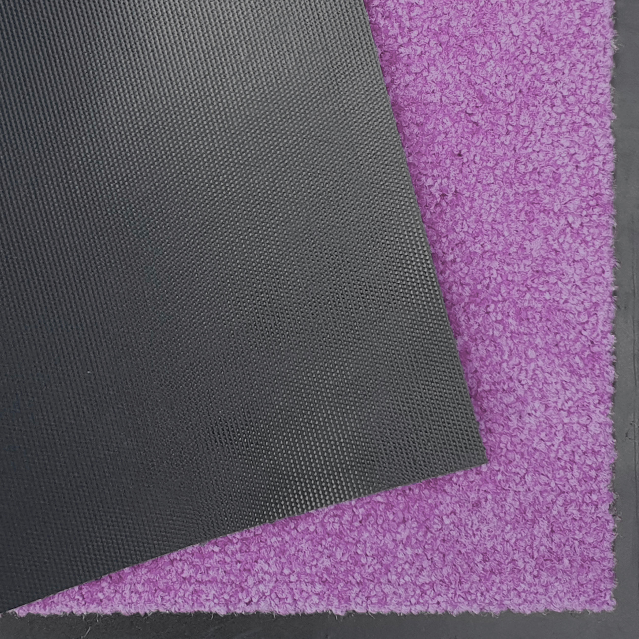 SCHMUTZFANGMATTE  90/150 cm  Lila  - Lila, Basics, Kunststoff/Textil (90/150cm) - Hanse Home