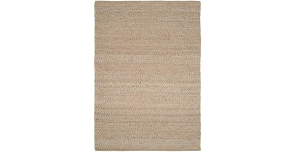 HANDWEBTEPPICH 200/200 cm Helsinki Cappuccino  - Cappuccino, Basics, Textil (200/200cm) - Linea Natura