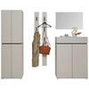 GARDEROBE 5-teilig  in 300/199/40 cm  - Kaschmir, Design, Holzwerkstoff (300/199/40cm) - Voleo