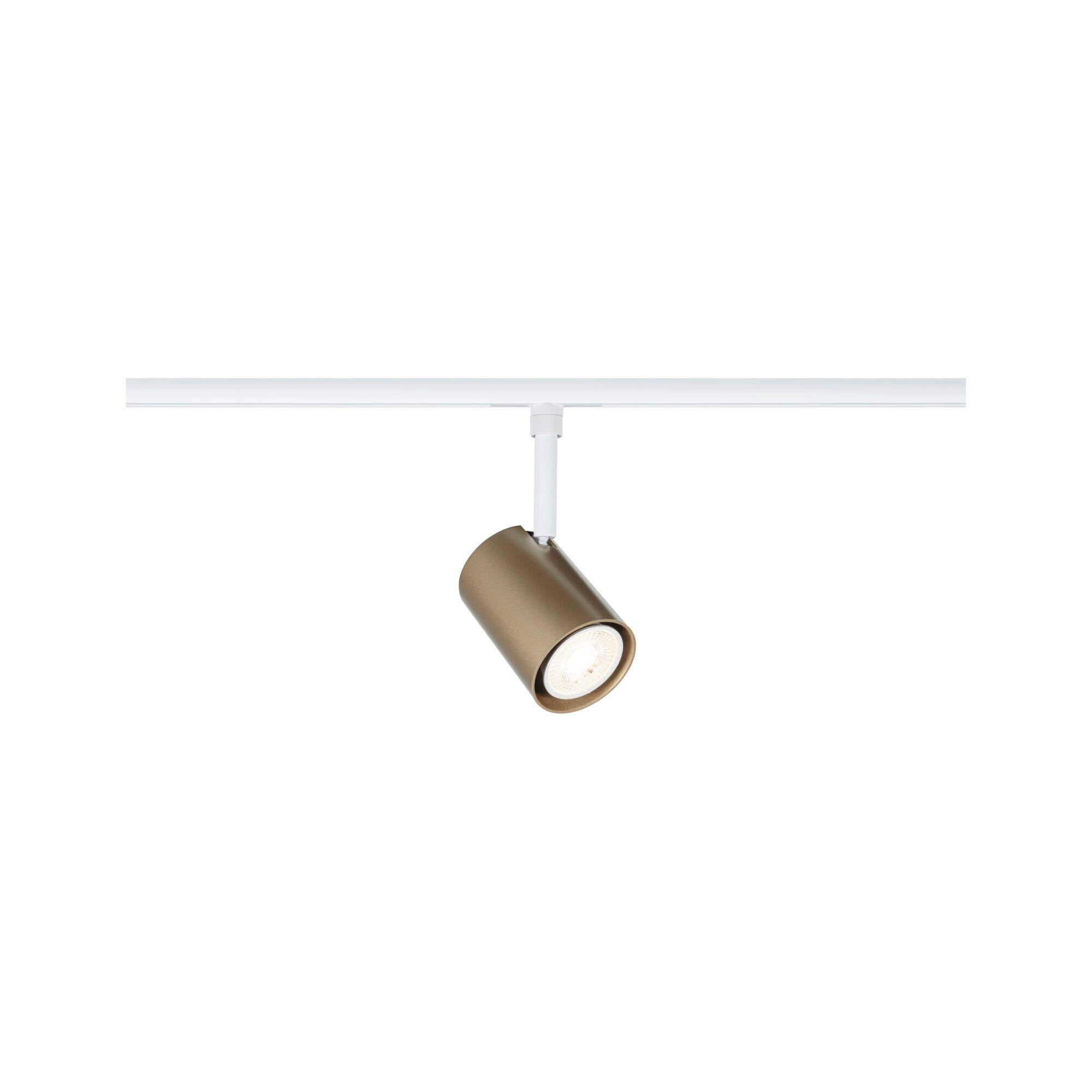 SCHIENENSYSTEM-STRAHLER URail 6,5/14,5 cm  - Weiß, Design, Metall (6,5/14,5cm) - Paulmann