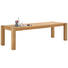 ESSTISCH Asteiche massiv rechteckig Eichefarben - Eichefarben, Design, Holz (180(280)/95/76cm) - CASSANDO