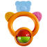 OBROČEK ZA GRIZENJE MEDVEDEK - oranžna, Basics, umetna masa (9/3,5cm) - My Baby Lou OBROČEK ZA GRIZENJE MEDVEDEK - oranžna, Basics, umetna masa (9/3,5cm) - My Baby Lou