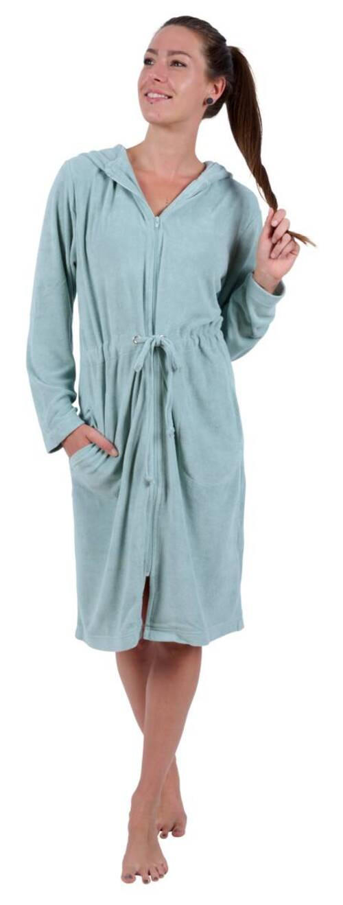 BADEMANTEL LILY L Unisex  - Mintgrün, KONVENTIONELL, Textil (Lnull) - Esposa
