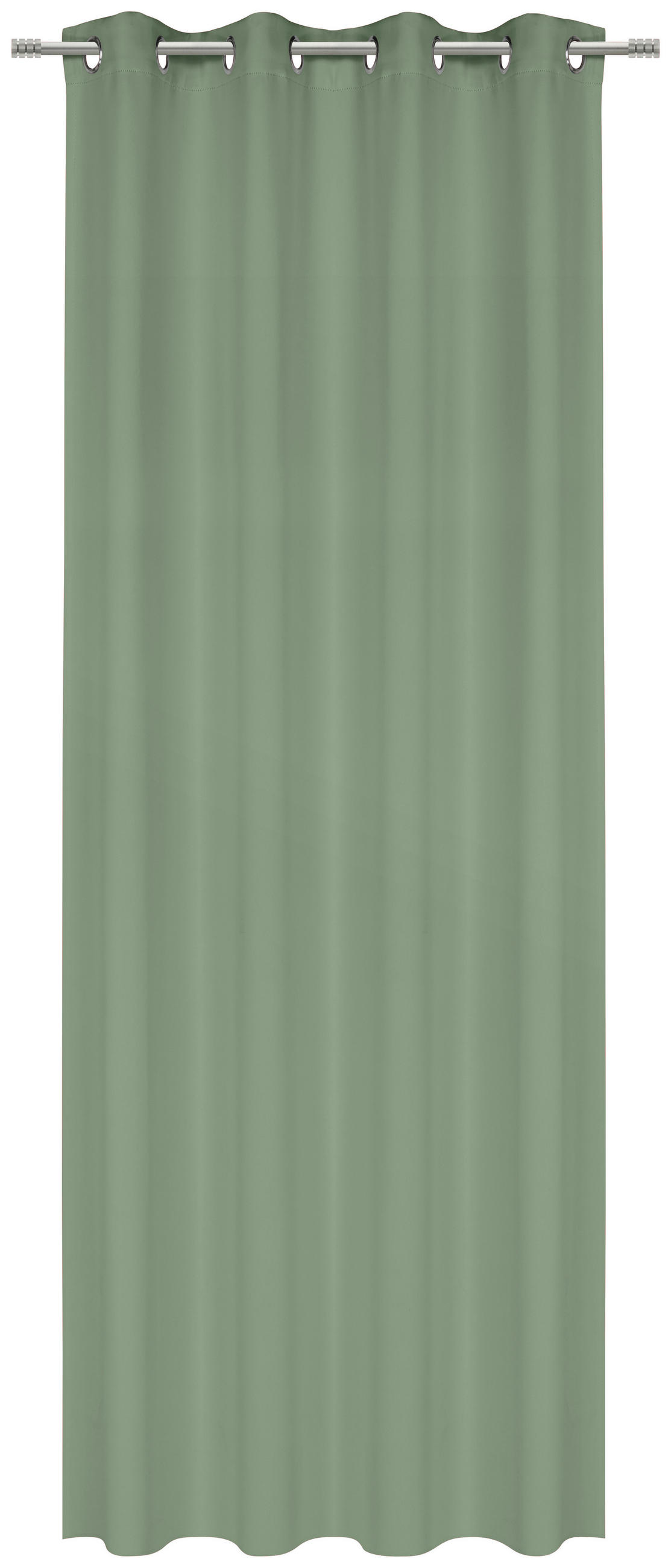 MÖRKLÄGGNINGSGARDIN mörkläggning  - salviagrön, Basics, textil (140/245cm) - Esposa