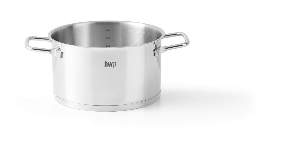 OALĂ PENTRU CARNE 3 l  - străveziu/culoare inox, Basics, sticlă/metal (20/11,5cm) - Homeware Profession.