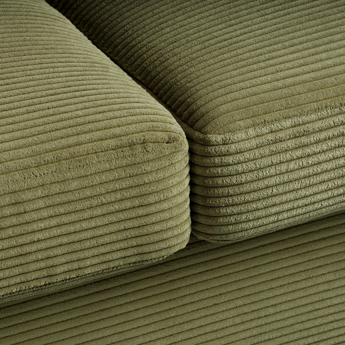 3-SITS SOFFA i manchester grön  - grön/naturfärgad, trä/textil (216/70-85/95cm) - MID.YOU